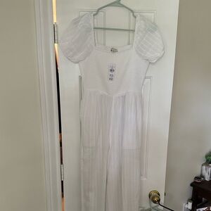 American Eagle White Romper